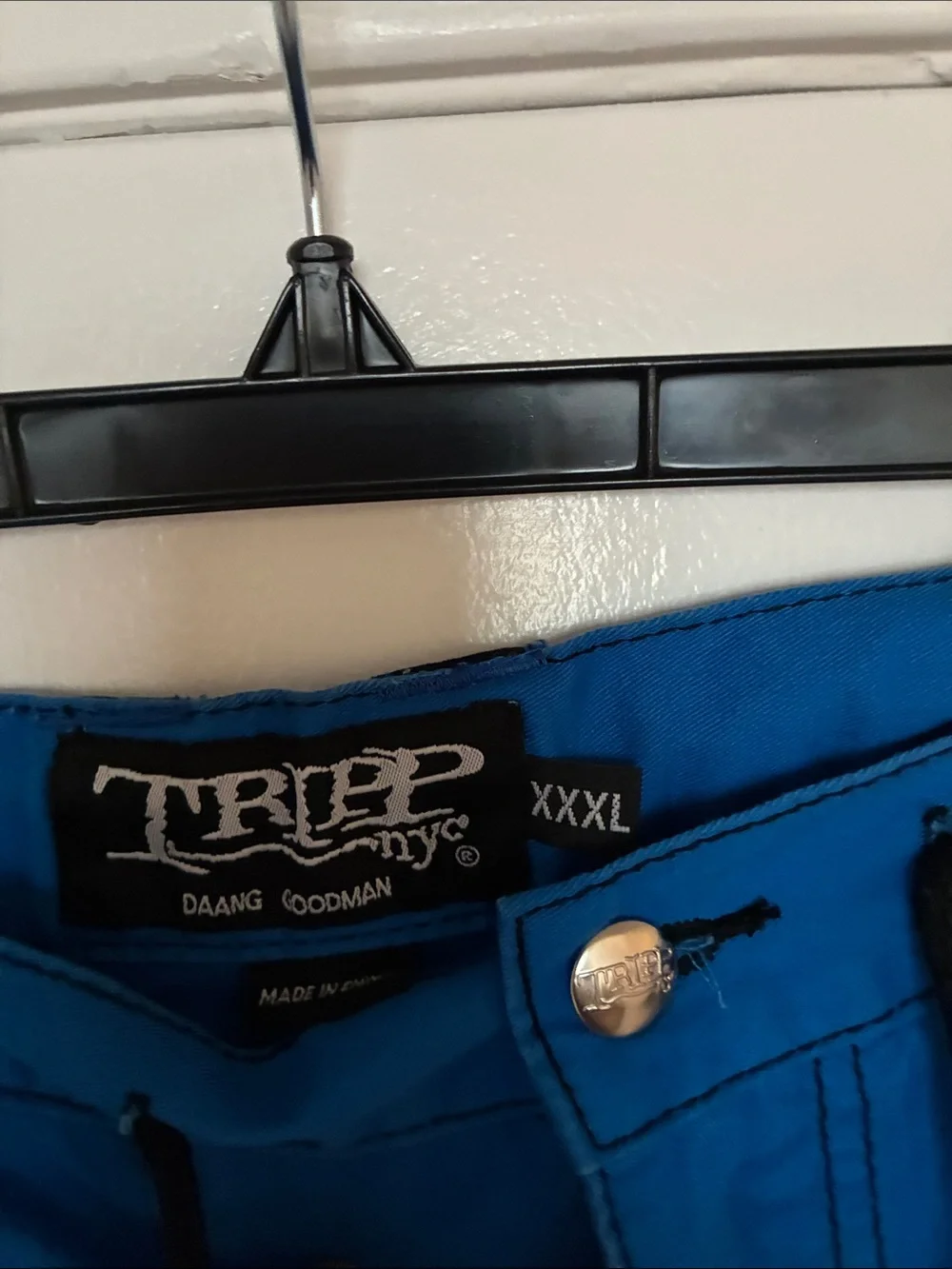 Tripp NYC NWT 3XL Royal w/Black Fishnet Cargo Pants/Shorts